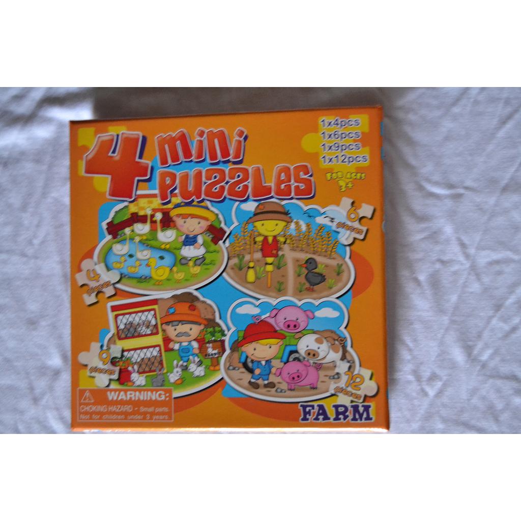 Puzzle 4-in-1 Mini Farm