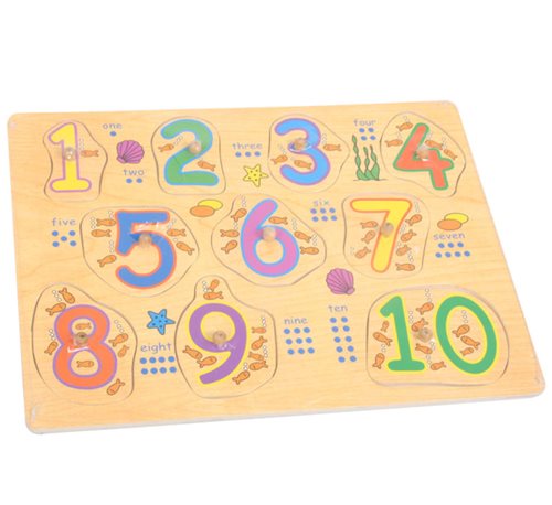 Push-In Board Numbers 1-10